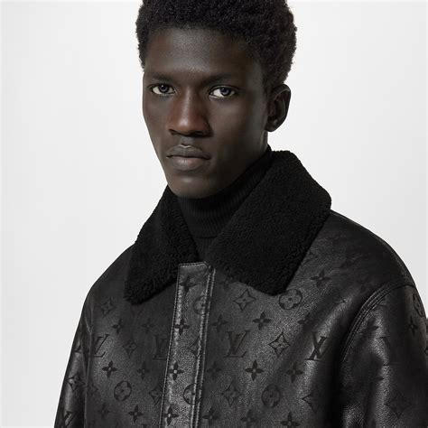 louis vuitton embossed jacket